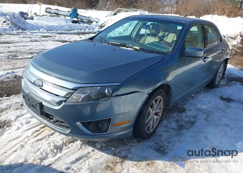 2012 Ford Fusion Sel from USA, damaged, VIN 3FAHP0JA5CR174758